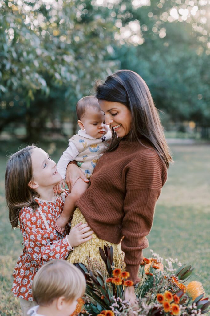 Fall family photo session in Columbia, SC