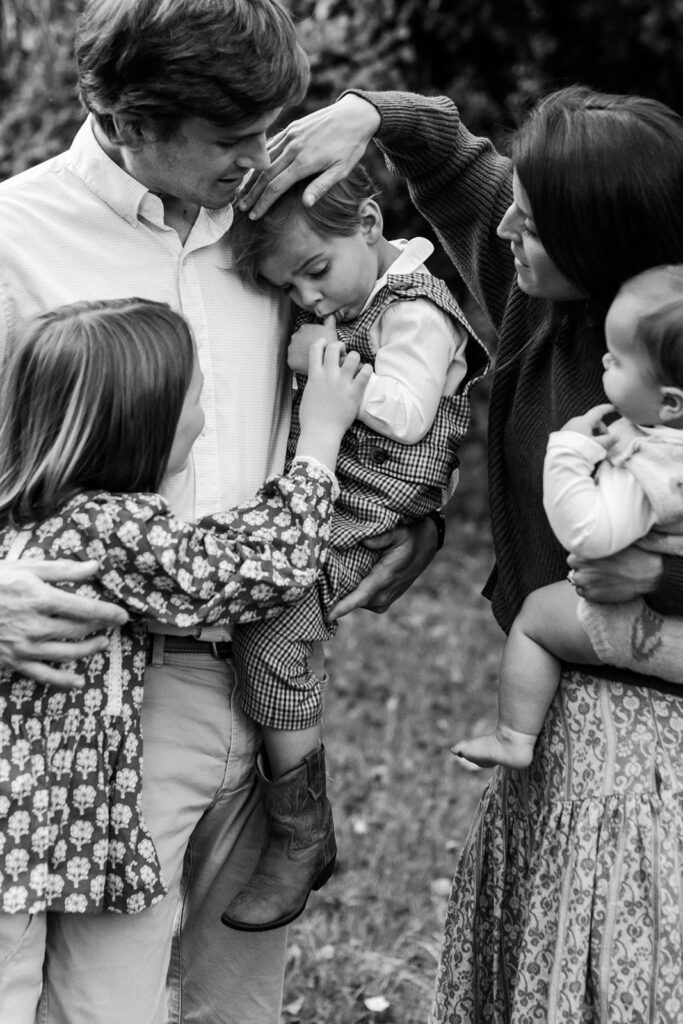 Fall family photo session in Columbia, SC